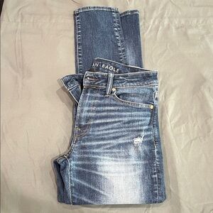 American Eagle Dark Blue Denim